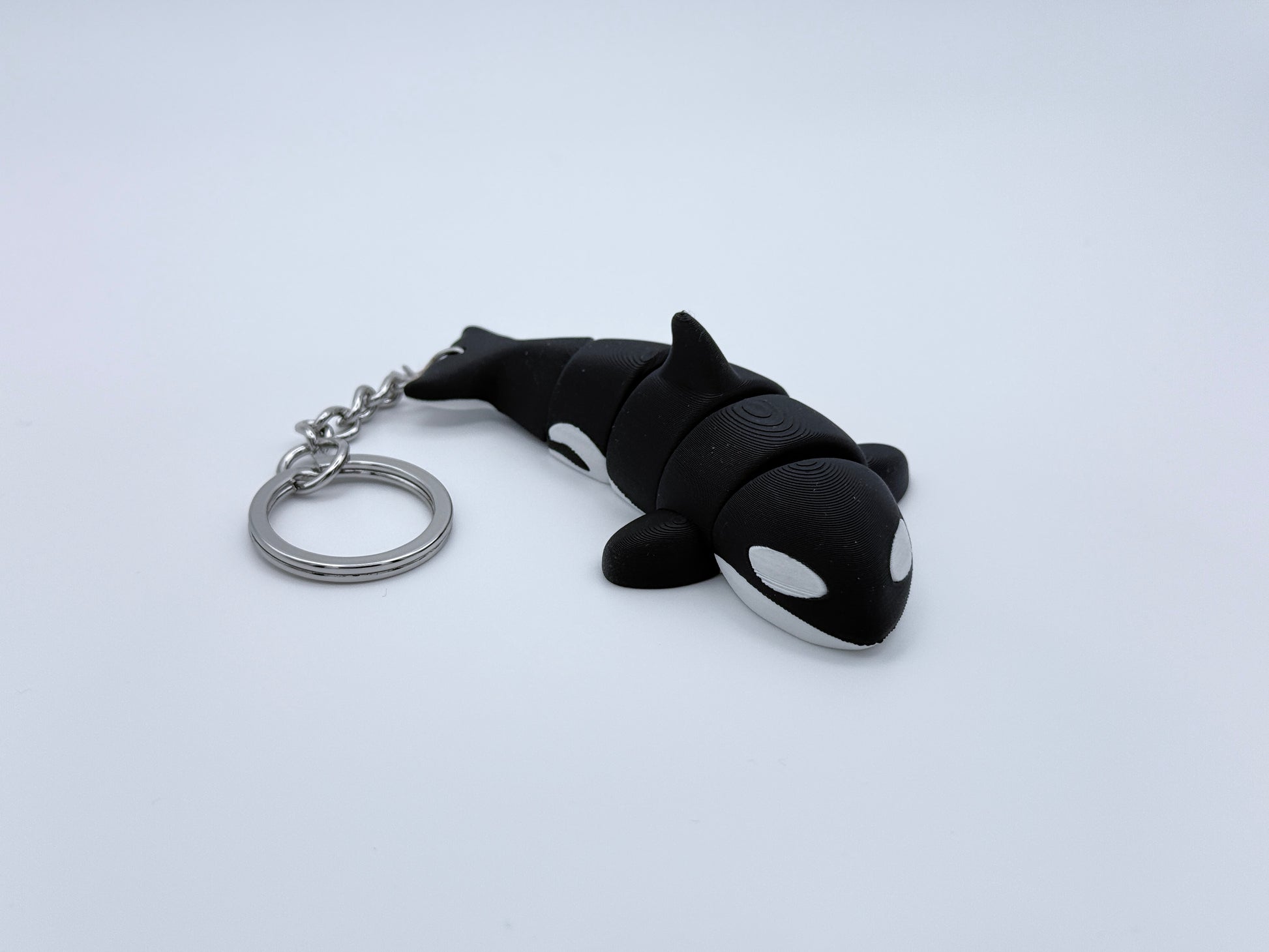 Flexi Orca Keychain