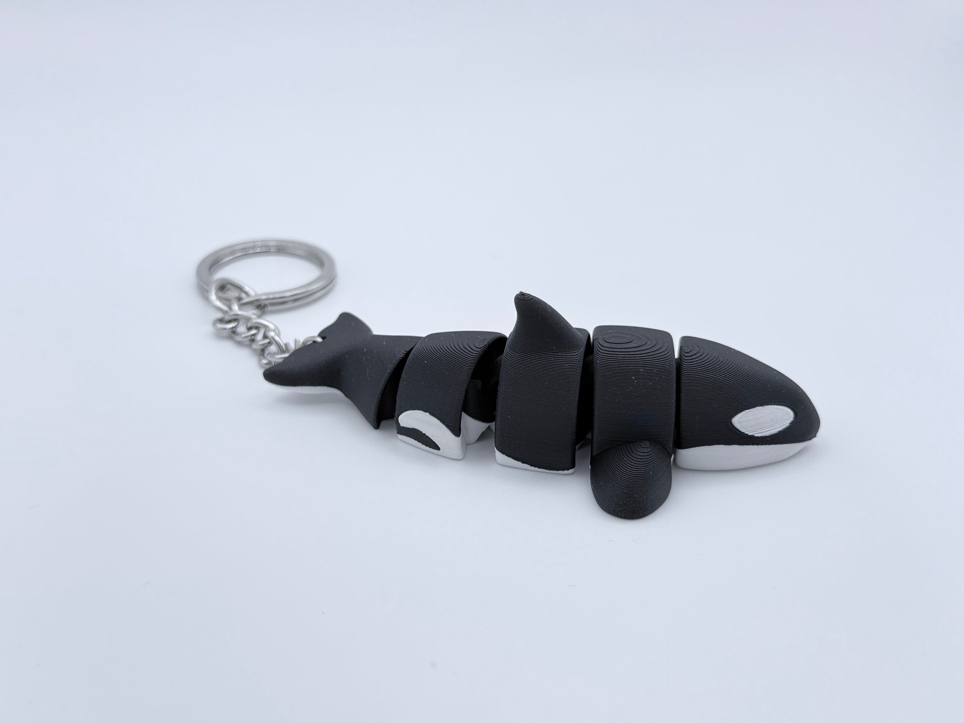 Flexi Orca Keychain