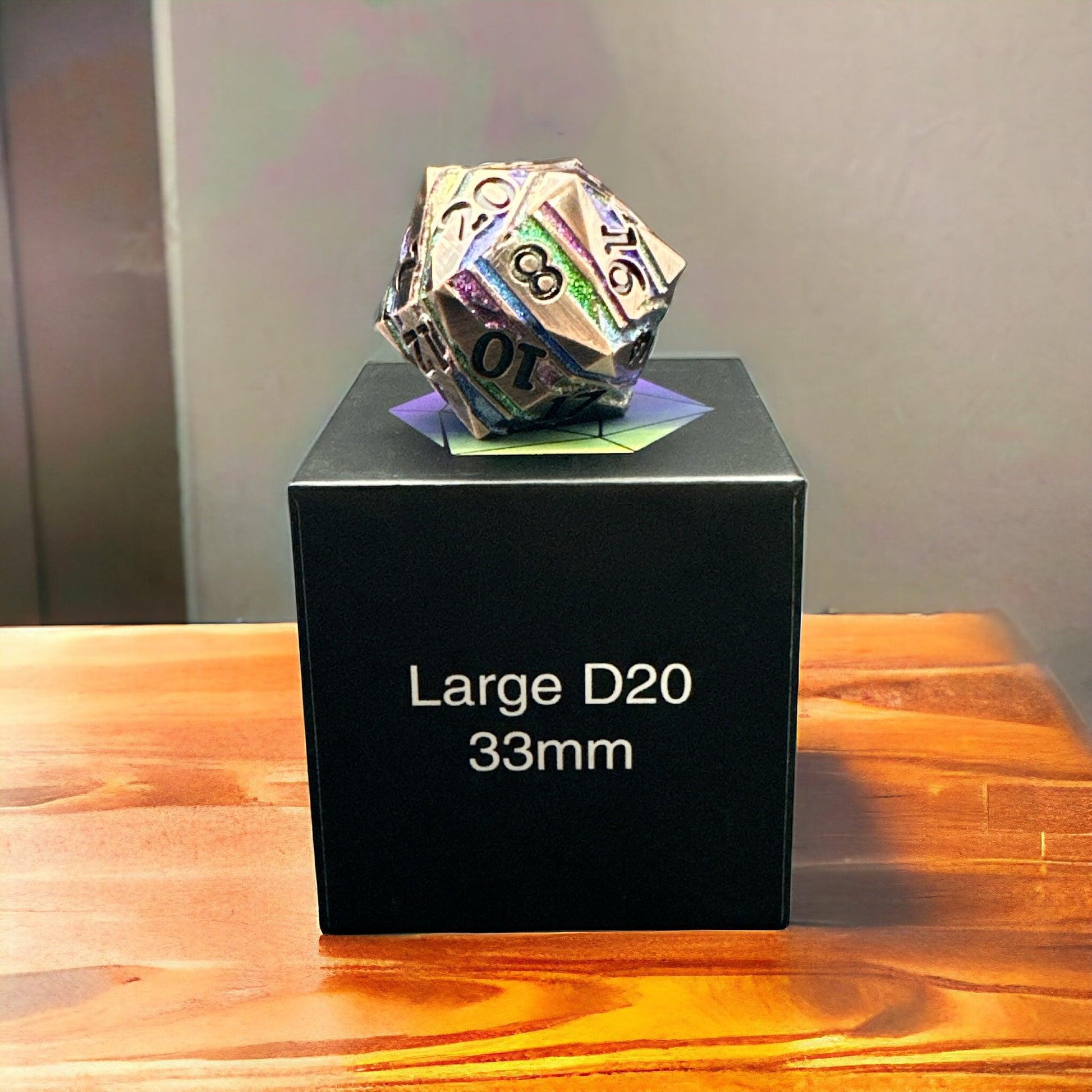 Kaleidoscope Dream Titan D20 Dice - Living Skies Games