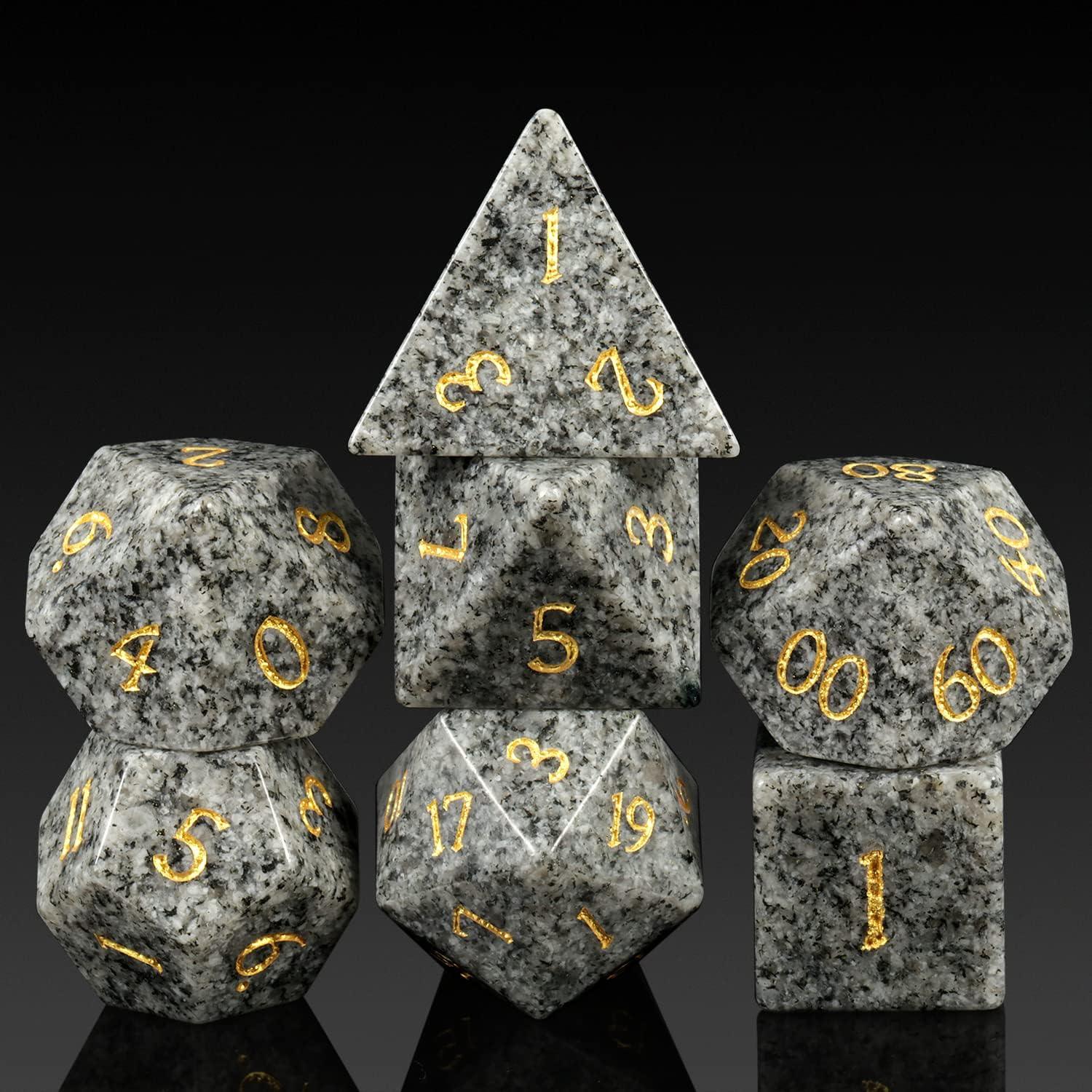 Soapstone Serenity Dice Set - Living Skies Games