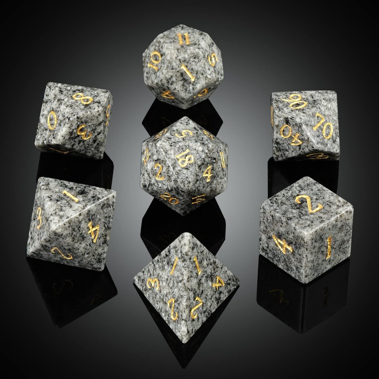 Soapstone Serenity Dice Set - Living Skies Games