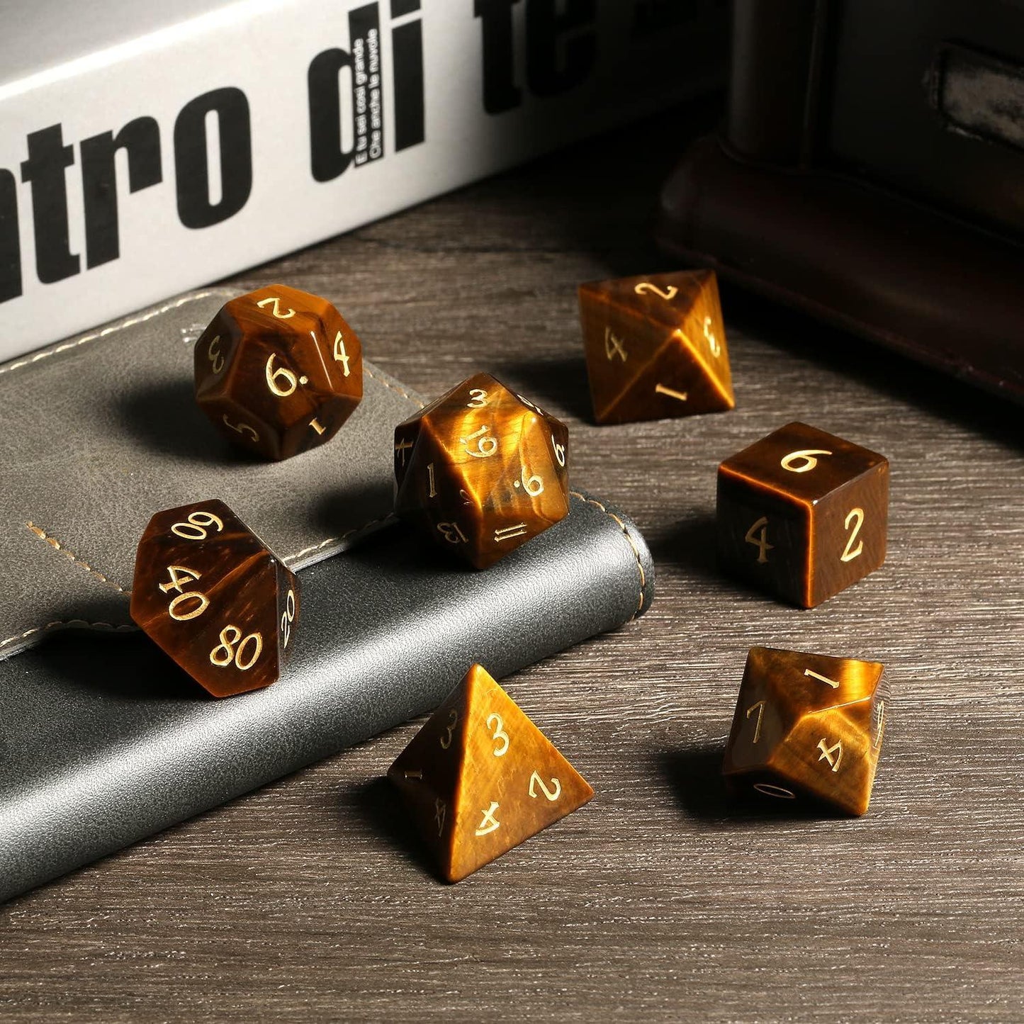 Tigerite Champion's Spirit Dice Set - Living Skies Games