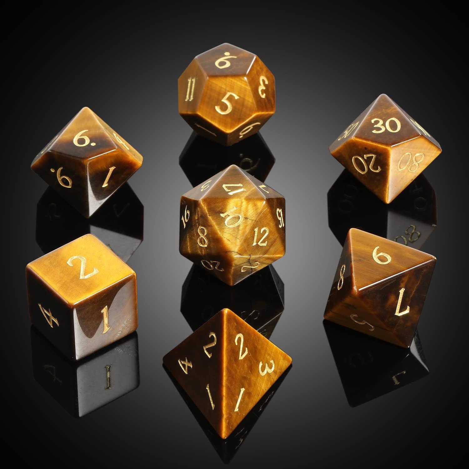 Tigerite Champion's Spirit Dice Set - Living Skies Games