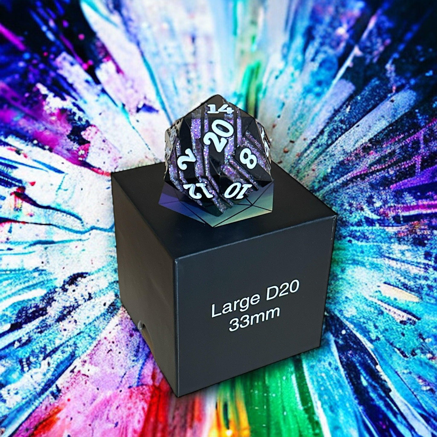 Twilight Shimmer Titan D20 Dice - Living Skies Games